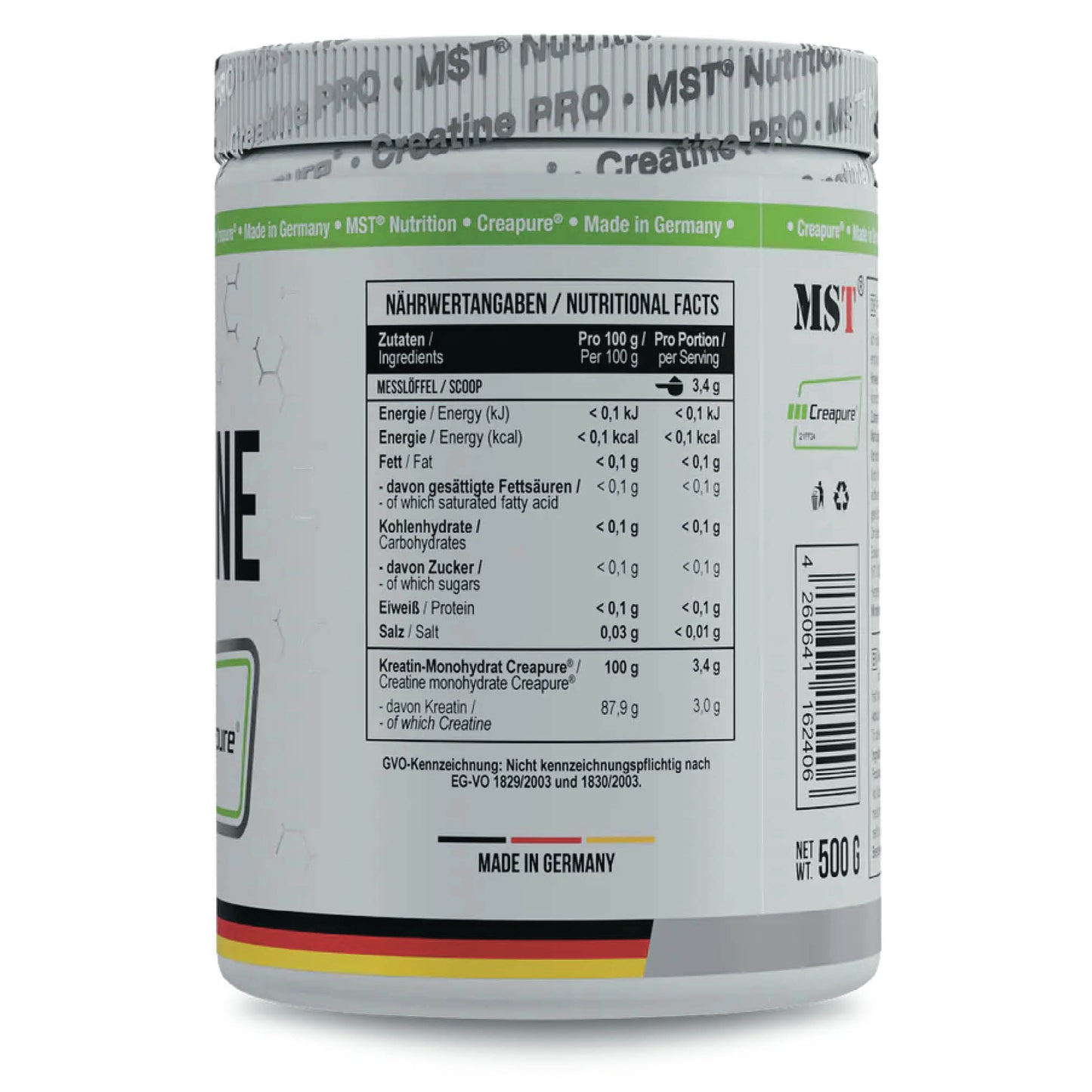 Creapure® Creatine Pro 500g