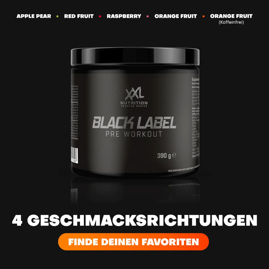 Black Label Pre-Workout
