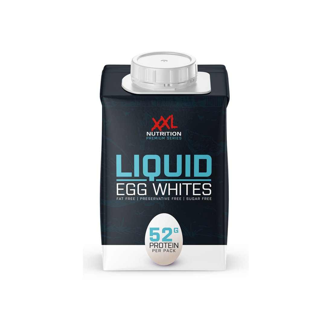 100% Flüssiges Eiklar (6er Pack 483ml)