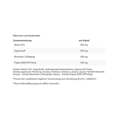 Digestive Enzyme Complex – 60 Kapseln