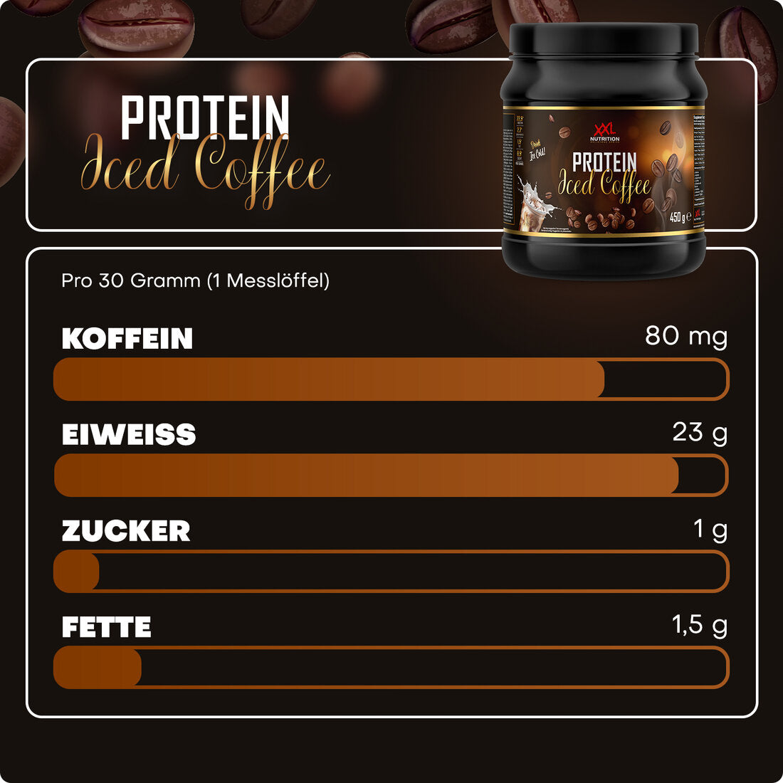 Protein Iced Coffee 450g