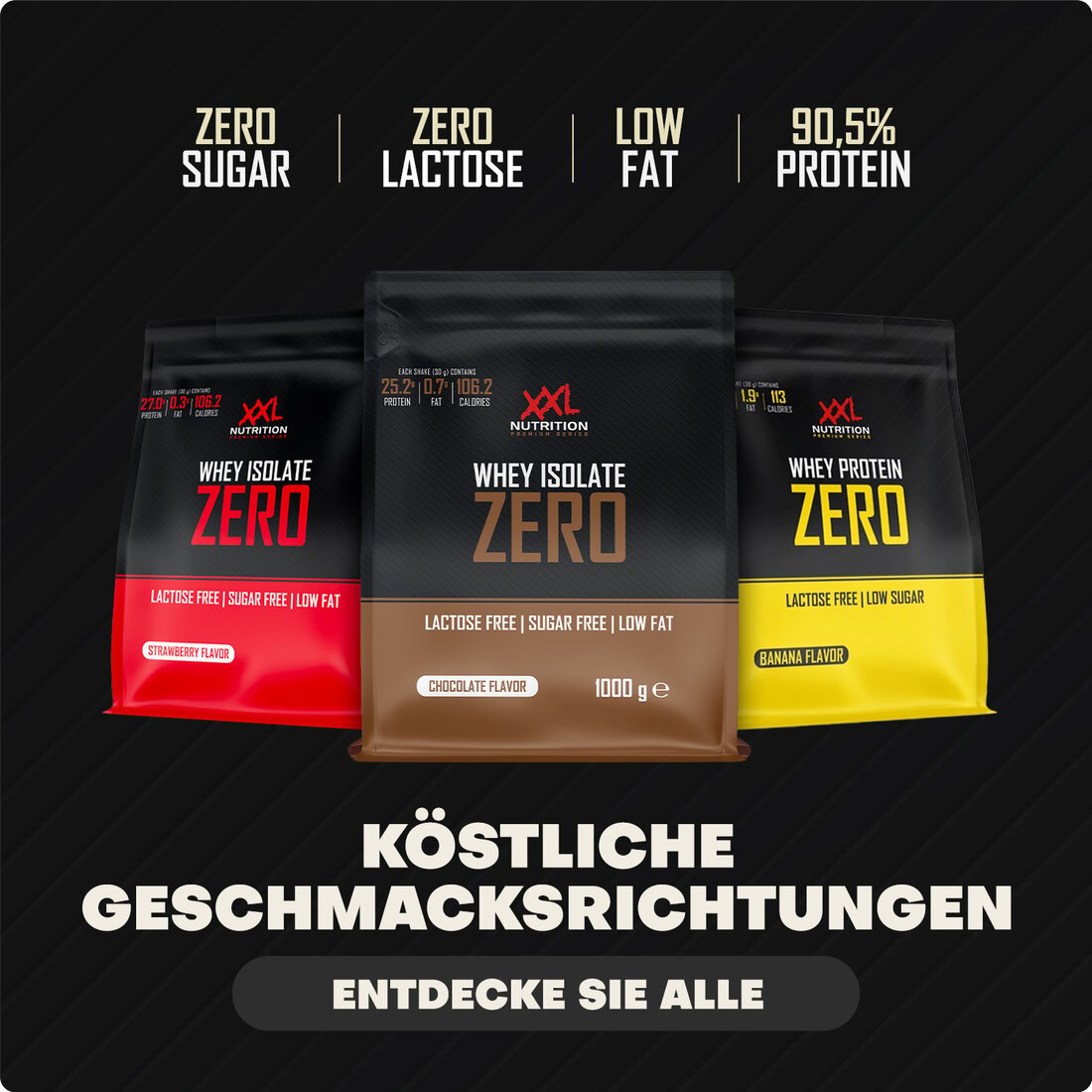 Whey Isolate Zero 1000g